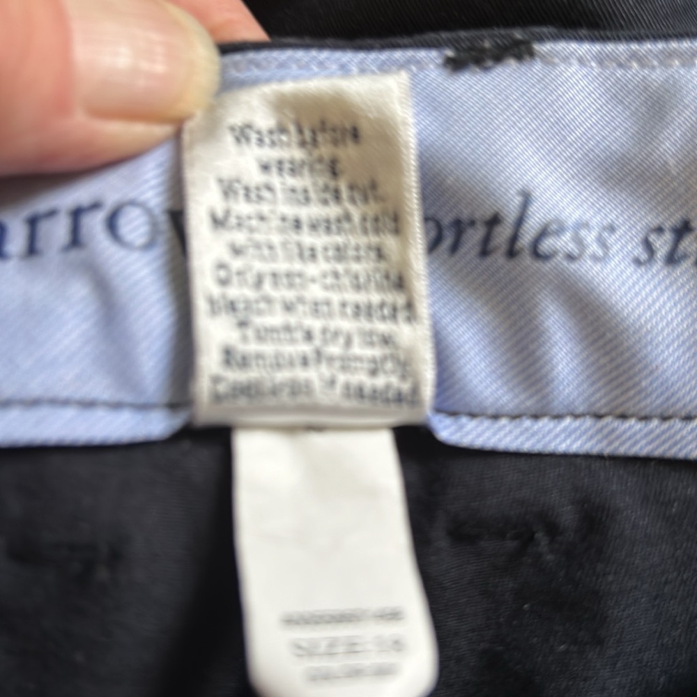 Croft & Barrow Effortless Stretch 18 Black Capris - Picture 7 of 10